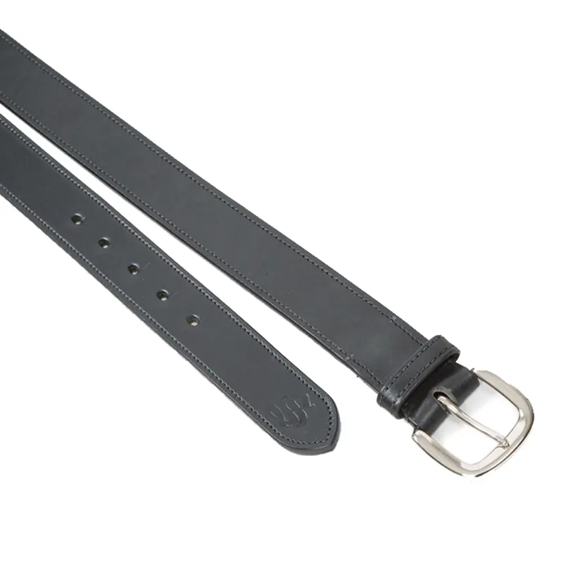 Shires Beaufort Leather Belt - Black